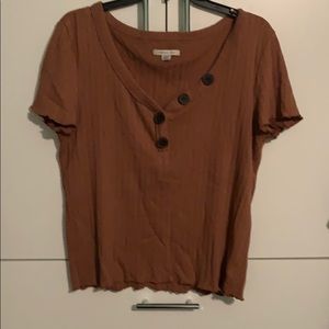 Tag still on American eagle button shirt